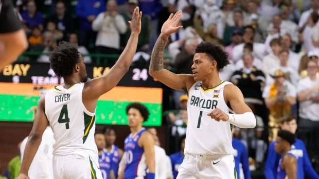 Baylor guards LJ Cryer and Keyonte George